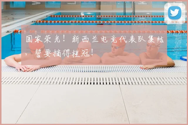 国家荣光!新西兰电竞代表队集结,誓要摘得桂冠!